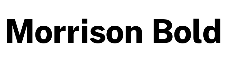 Morrison Bold  Fuentes Gratis Descargar