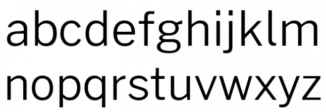 Morrison Light 字体 小写