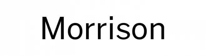 Morrison  تنزيل الخطوط