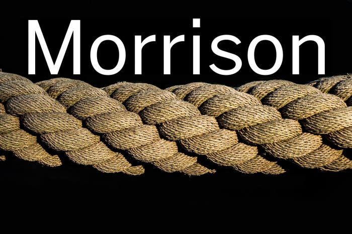 Morrison Example 1