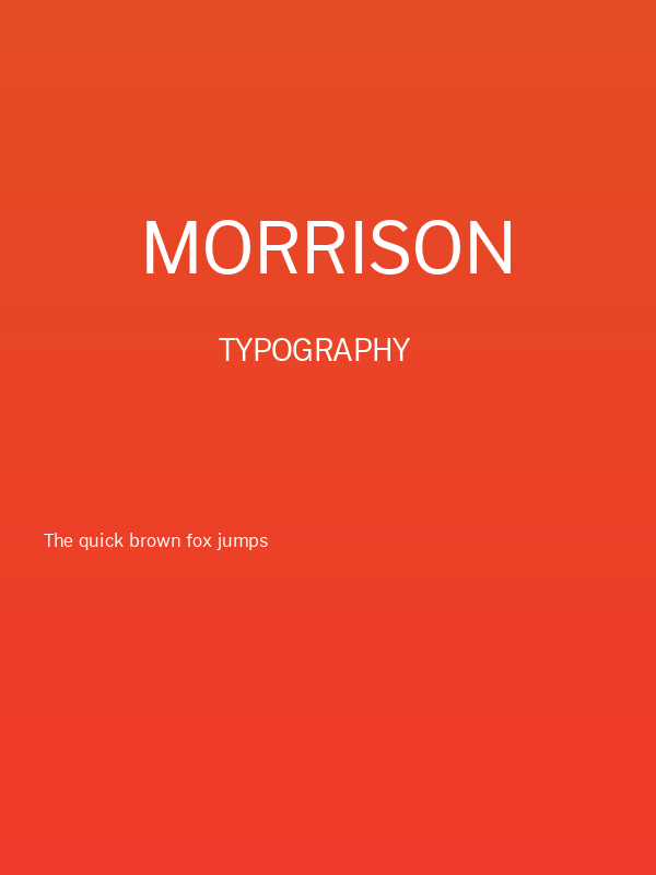 Morrison Poster