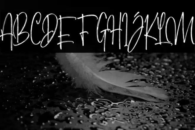 MorristoneDemo Font examples