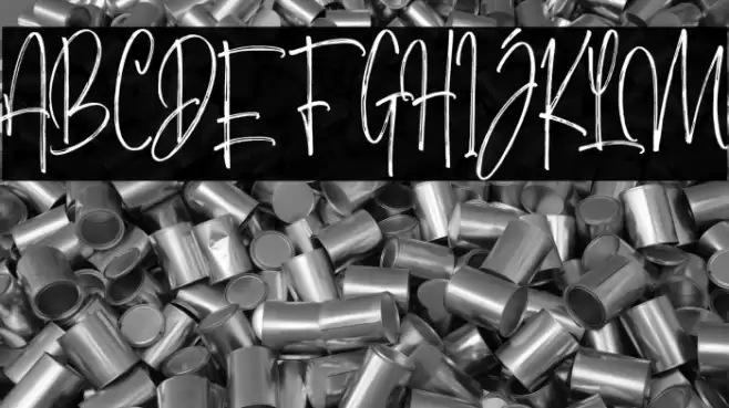 MorristoneDemo Font examples