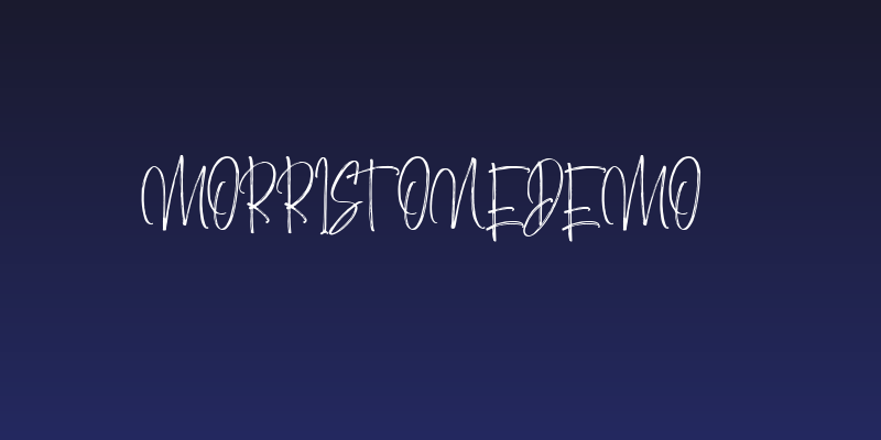 MorristoneDemo Social Header