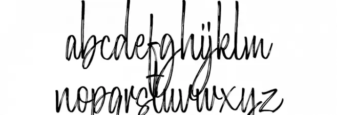 MorristoneDemo Font LOWERCASE