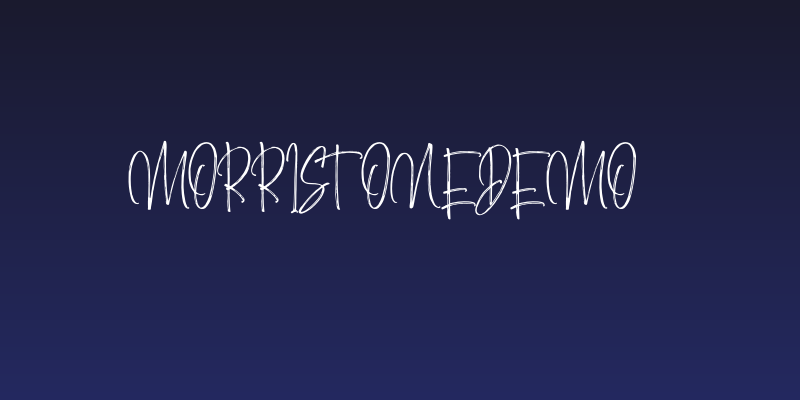 MorristoneDemo Social Header