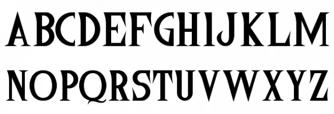 Morristown Demo Bold Schriftart Groß