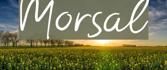 Morsal Font examples