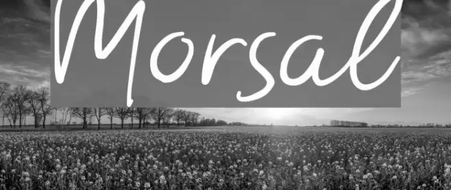 Morsal Font examples