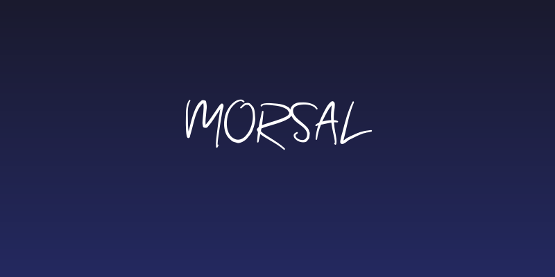 Morsal Social Header