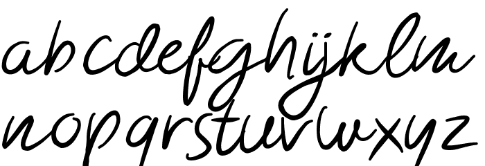 Morsal Font LOWERCASE