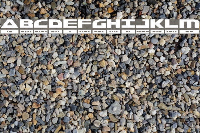 Morse Kode Font examples