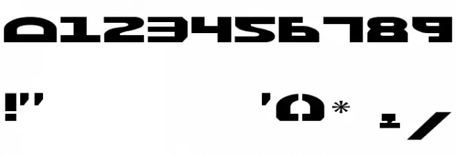 Morse NK Font OTHER CHARS