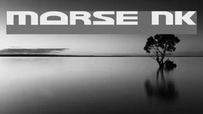 Morse NK Font examples