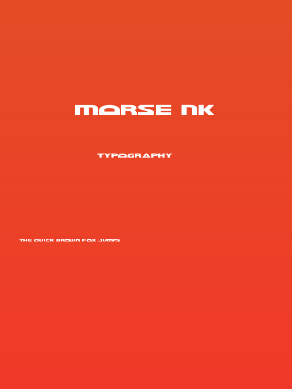 Morse NK Poster