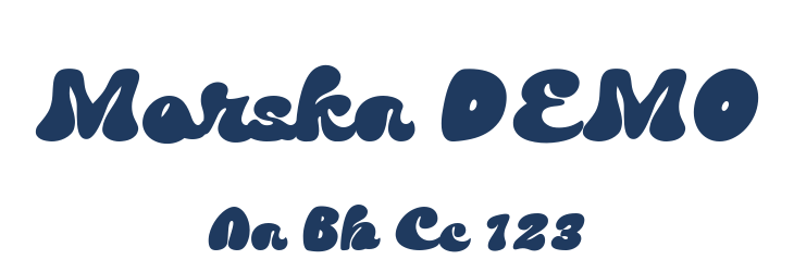 Morska DEMO Font Preview