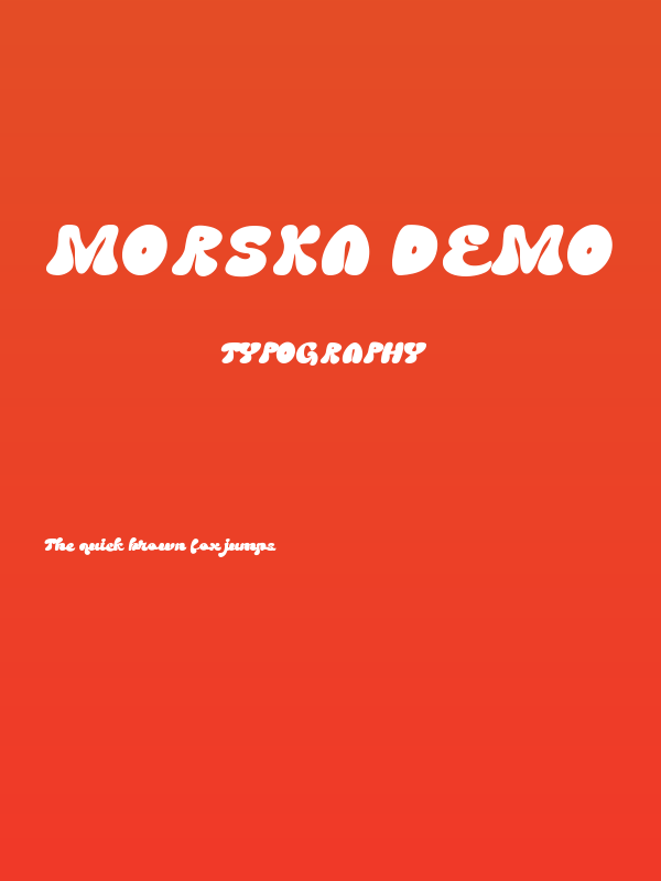 Morska DEMO Poster