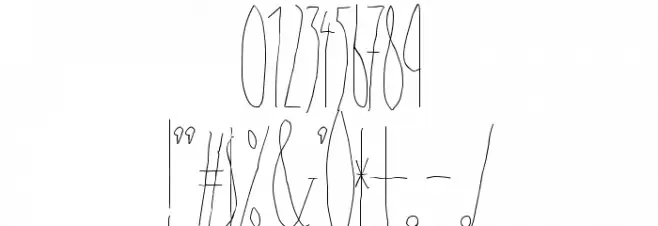 Mort Unicase Thin Font OTHER CHARS