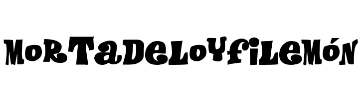 Mortadelo y Filemón  Free Fonts Download
