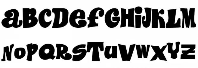 Mortadelo y Filemón Schriftart Groß