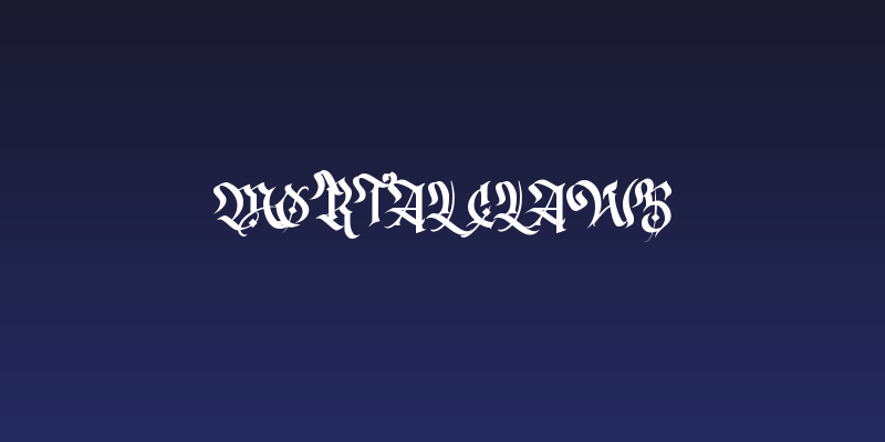 Mortal Claws Social Header