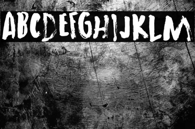 Mortal Coil DEMO Regular Font examples