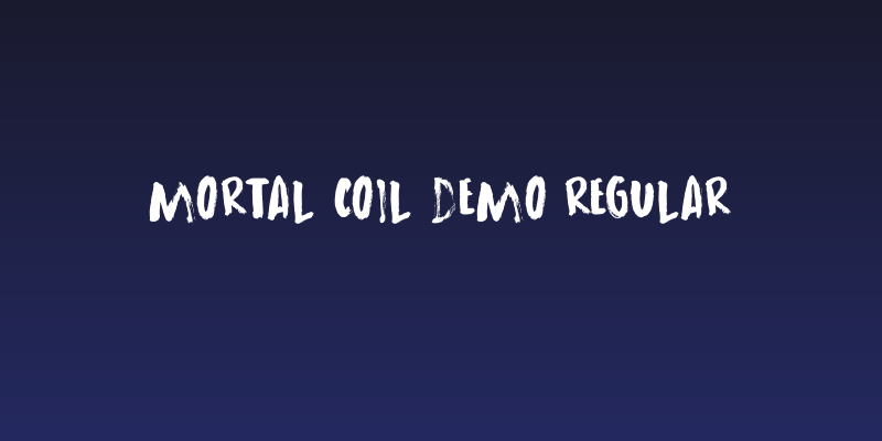 Mortal Coil DEMO Regular Social Header