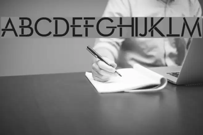 Mortal Engines Line Font examples