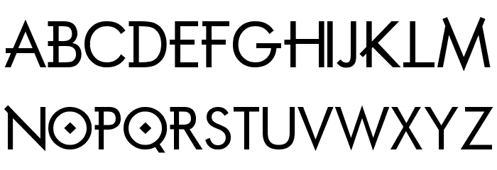 Mortal Engines Font LOWERCASE