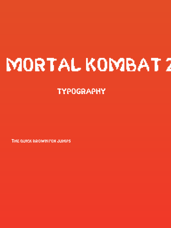 Mortal Kombat 2 Poster