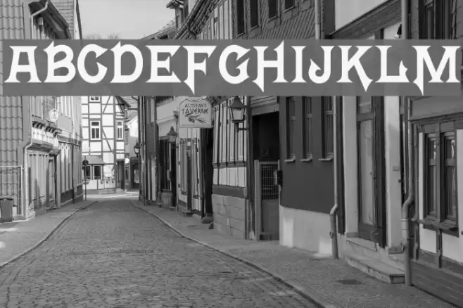 Mortal Kombat 4 Font examples