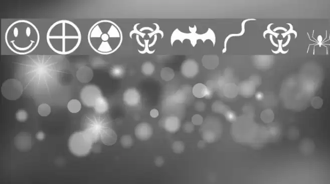 Mortbats Font examples