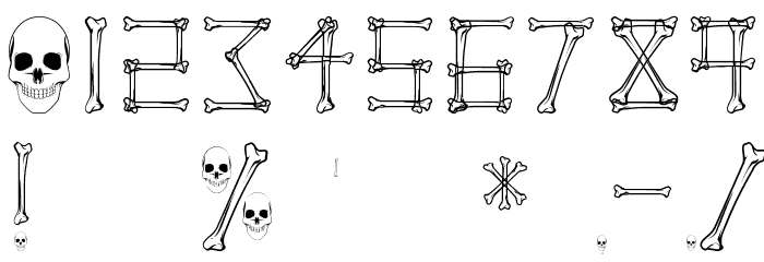 Mortem Regular Font OTHER CHARS