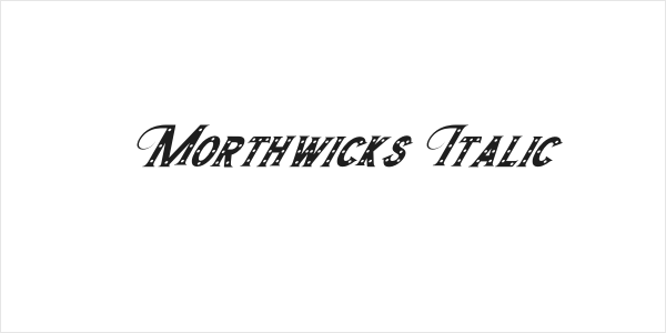 Morthwicks Italic Logo