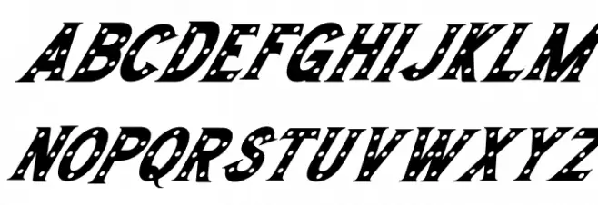 Morthwicks Italic خط أحرف صغيرة