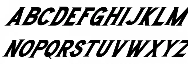 Morthwicks Plain Italic फ़ॉन्ट लोअरकेस