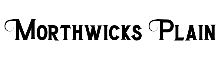 Morthwicks Plain  Free Fonts Download