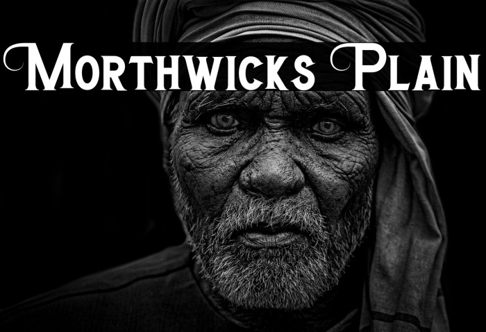 Morthwicks Plain Example 1