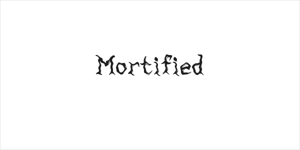 Mortified Logo