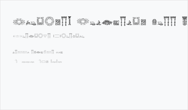 Mortised Ornaments Free Two Business Card