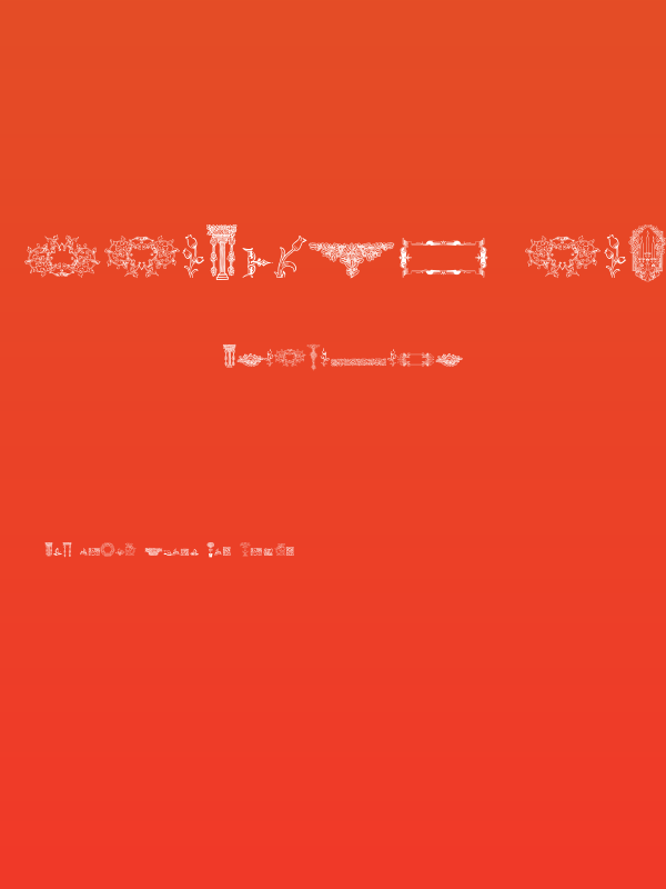 Mortised Ornaments Free Two Poster