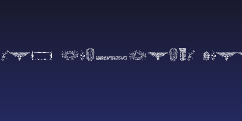 Mortised Ornaments Free Two Social Header