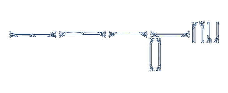 Mortised Ornaments Free Other Characters