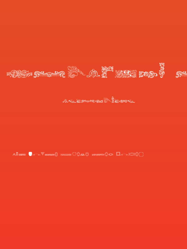 Mortised Ornaments Free Poster