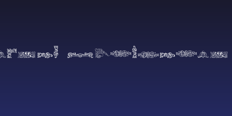 Mortised Ornaments Free Social Header