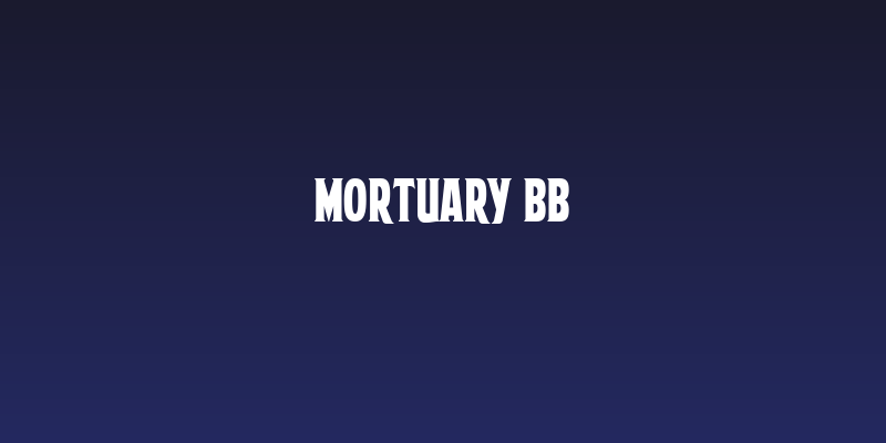Mortuary BB Social Header