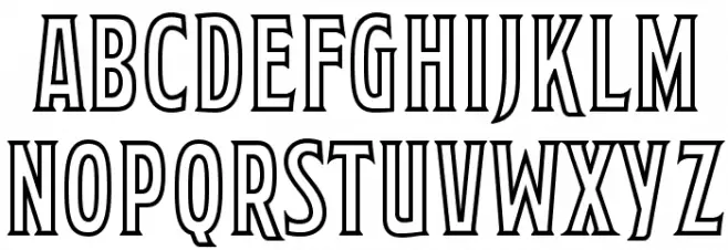 MortuaryDecoBB Schriftart Groß