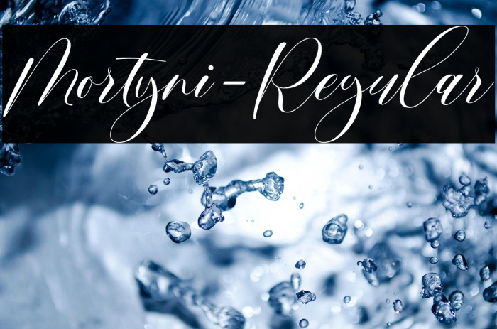 Mortyni-Regular Example 2