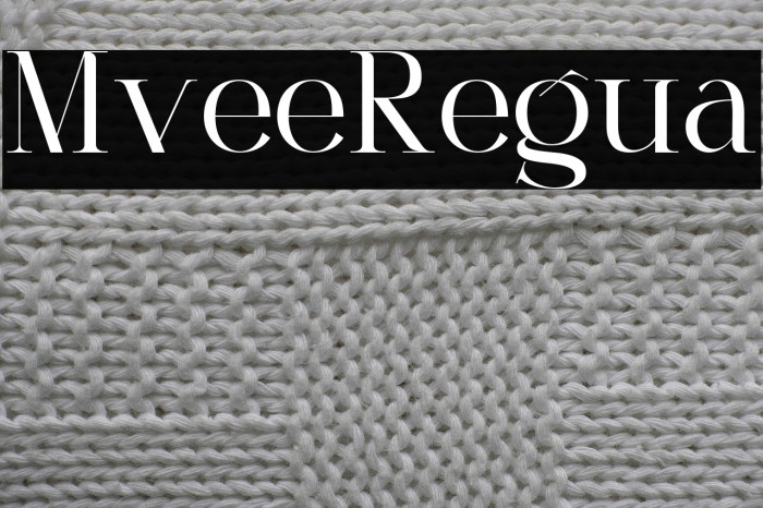 Morvielle Regular Example 1