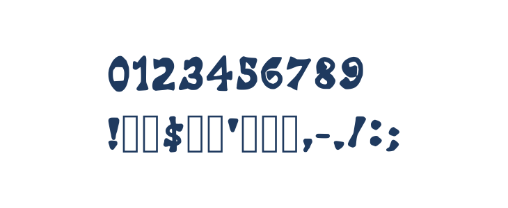 Mosaic Serif Regular Other Characters